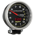 5" Tachometer, 0-9000 Rpm, Pedestal, Ultimate Iii Playback, Black