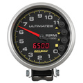 5" Tachometer, 0-11,000 Rpm, Pedestal, Ultimate Iii Playback, Black
