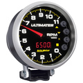 5" Tachometer, 0-11,000 Rpm, Pedestal, Ultimate Iii Playback, Black