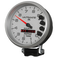 5" Tachometer, 0-9000 Rpm, Pedestal, Ultimate Dl Playback, Silver