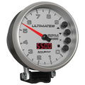 5" Tachometer, 0-9000 Rpm, Pedestal, Ultimate Iii Playback, Silver