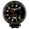5" Tachometer, 0-9000 Rpm, Pedestal, Ultimate Dl Playback, Black