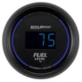 2-1/16" Fuel Level, Programmable 0-280 Ω, Digital Black