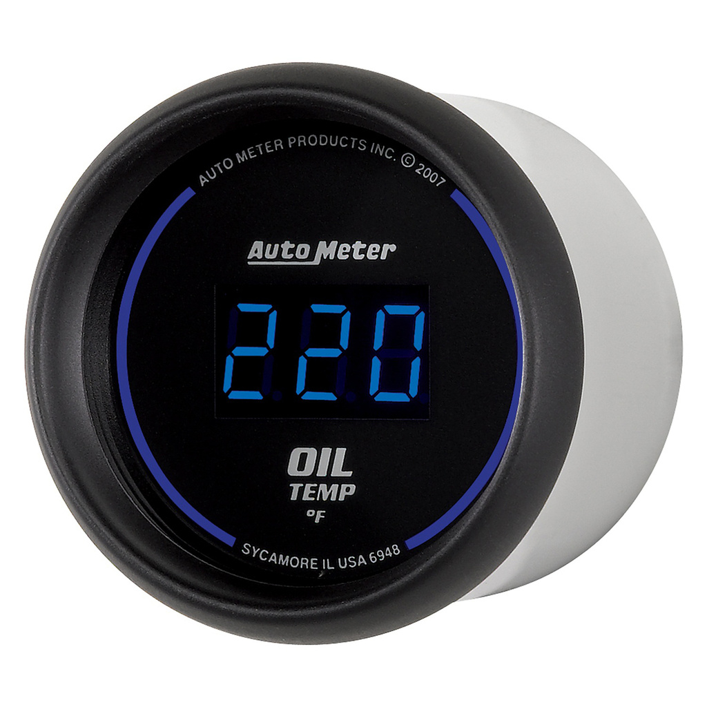 2-1/16" Oil Temperature, 0-340 °F, Cobalt Digital