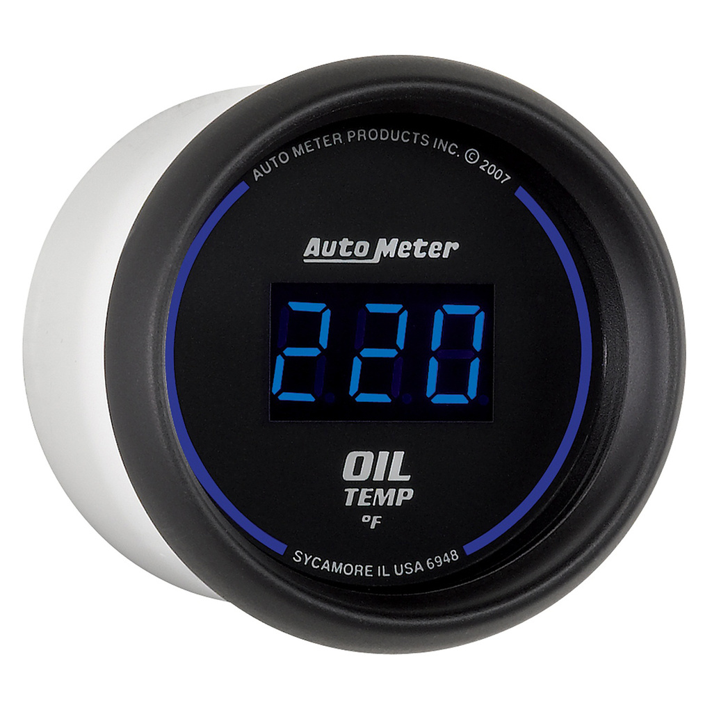 2-1/16" Oil Temperature, 0-340 °F, Cobalt Digital