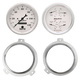 2 Gauge Direct Fit Dash Kit, Chevy Car 51-52, 2 Gauge,  Old-Tyme White