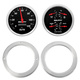 2 Gauge Direct Fit Dash Kit, Chevy Truck 54-55, 2 Gauge,  Designer Black