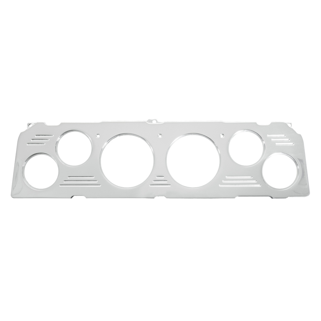 6 Gauge Direct-Fit Dash Kit, Chevy Truck 64-66, Antique Beige