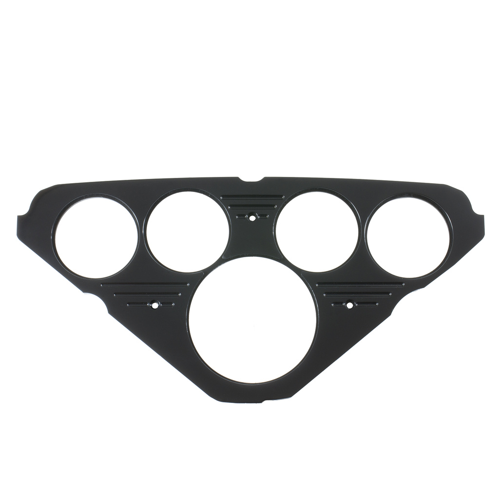 5 Gauge Direct-Fit Dash Kit, Chevy Truck 55-59, Designer Black