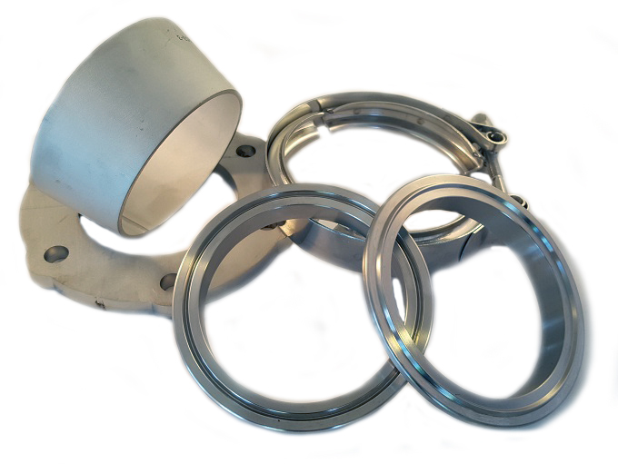 Holset Super HX40 6-bolt - 3,5" v-bånd kit RF