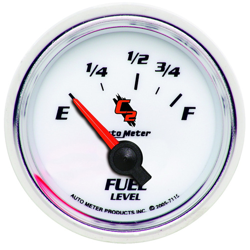 2-1/16" Fuel Level, 73 E 8-12 F Ω, C2
