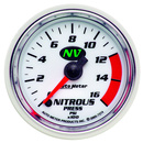 2-1/16" Nitrous Pressure, 0-1600 Psi, Nv