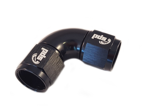 Adapter AN8 90° full-flow Hun-Hun