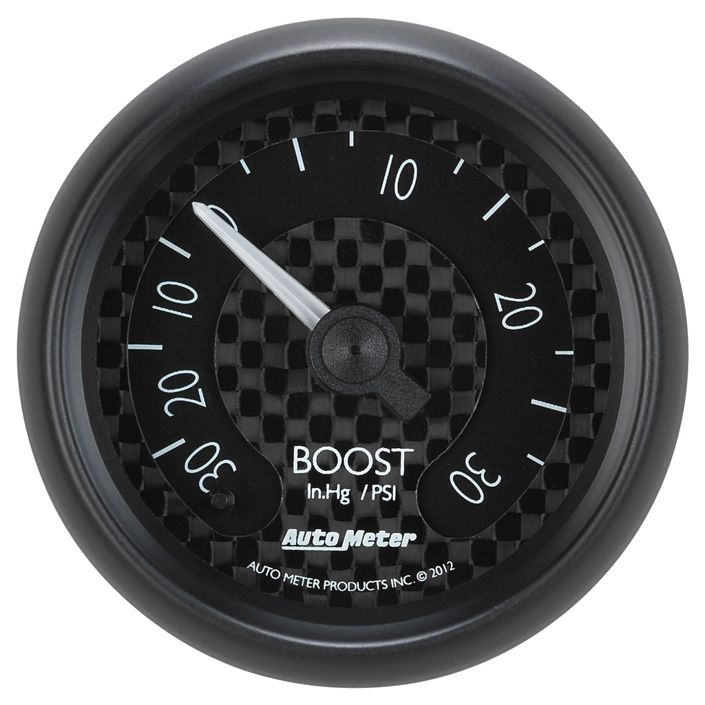 2-1/16" Boost/Vacuum, 30 In Hg/30 Psi, Gt