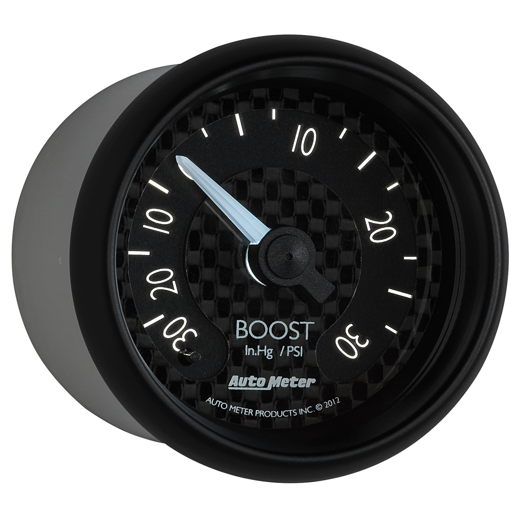 2-1/16" Boost/Vacuum, 30 In Hg/30 Psi, Gt