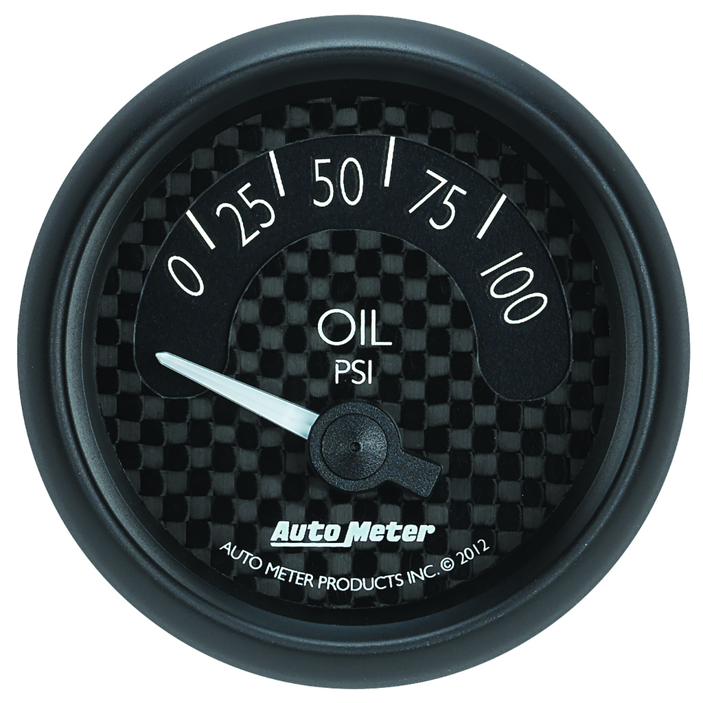 2-1/16" Oil Pressure, 0-100 Psi, Gt
