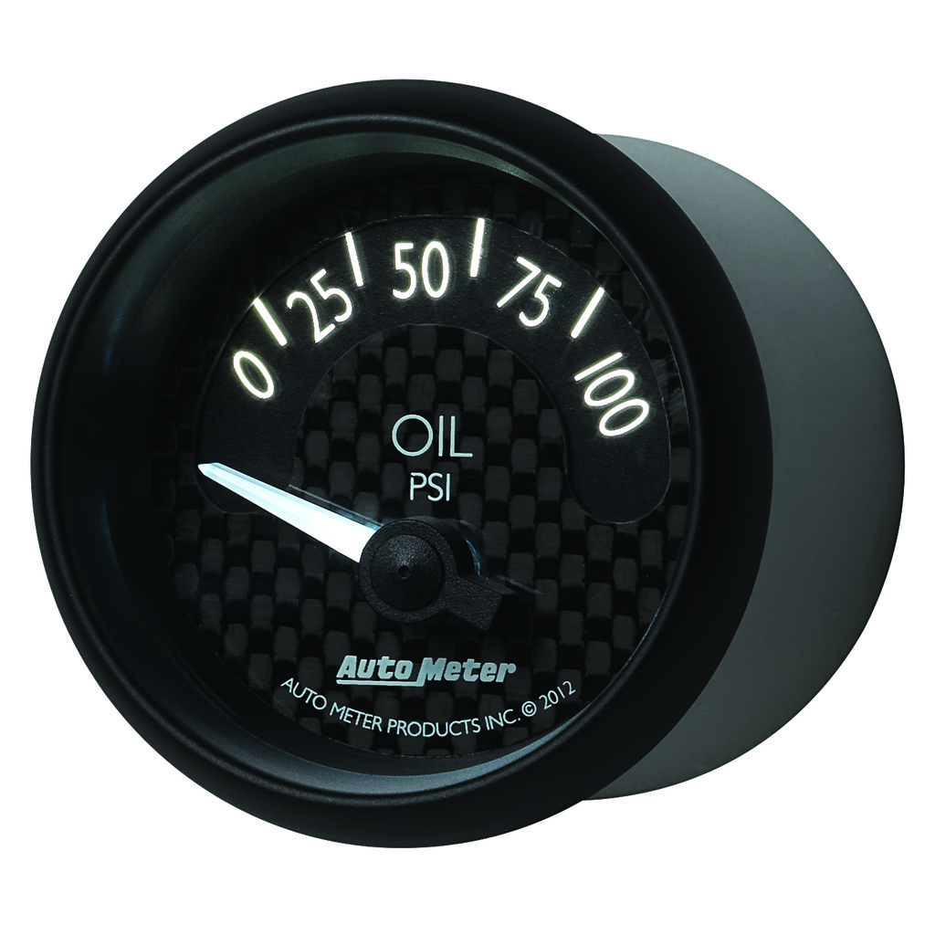 2-1/16" Oil Pressure, 0-100 Psi, Gt