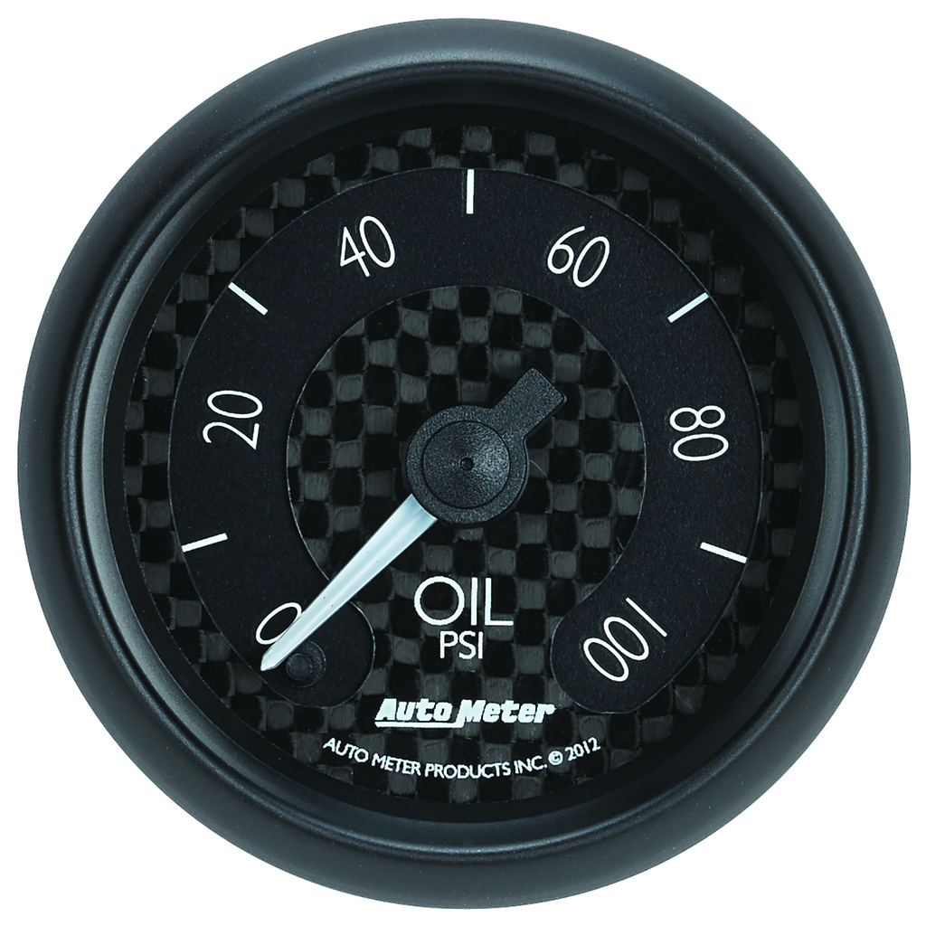 2-1/16" Oil Pressure, 0-100 Psi, Gt