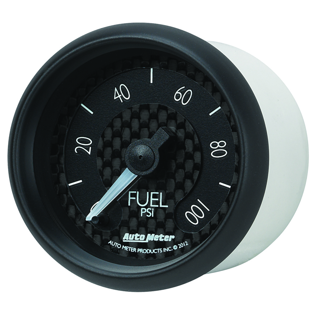2-1/16" Fuel Pressure, 0-100 Psi, Gt
