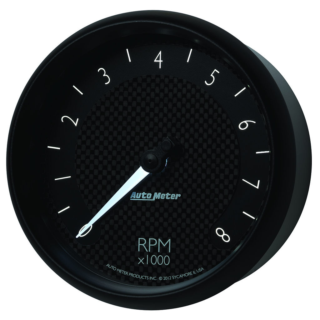5" In-Dash Tachometer, 0-8,000 Rpm, Gt