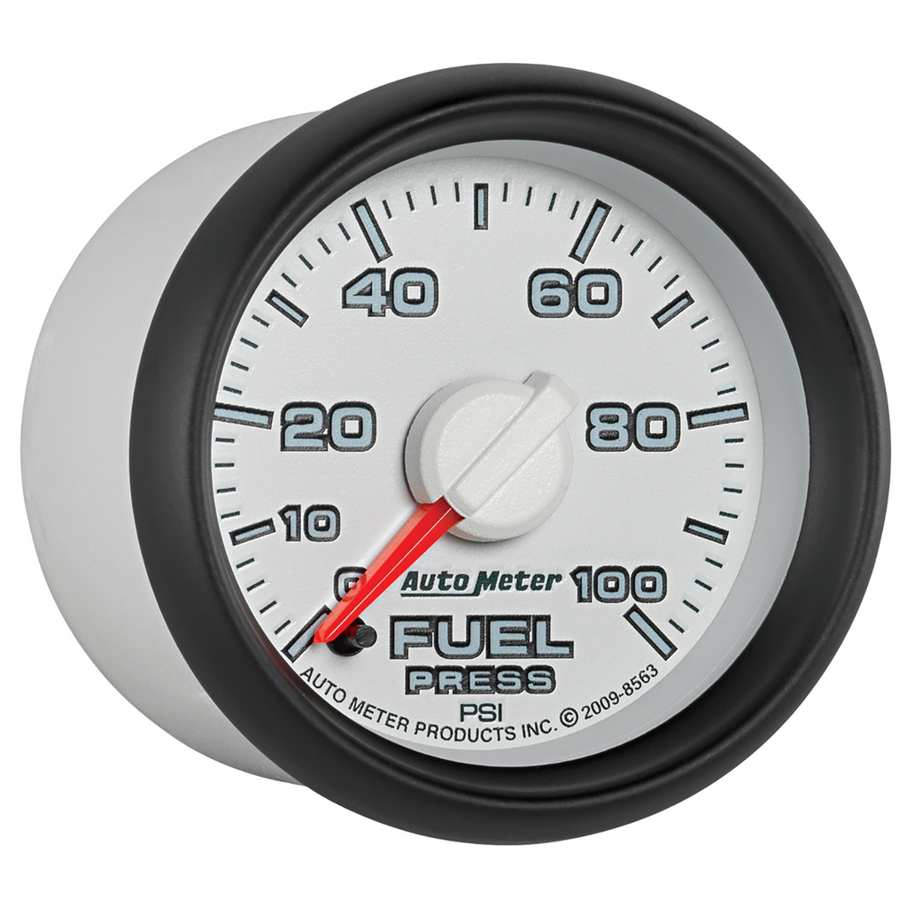 2-1/16" Fuel Pressure, 0-100 Psi, Gen 3 Dodge Factory Match