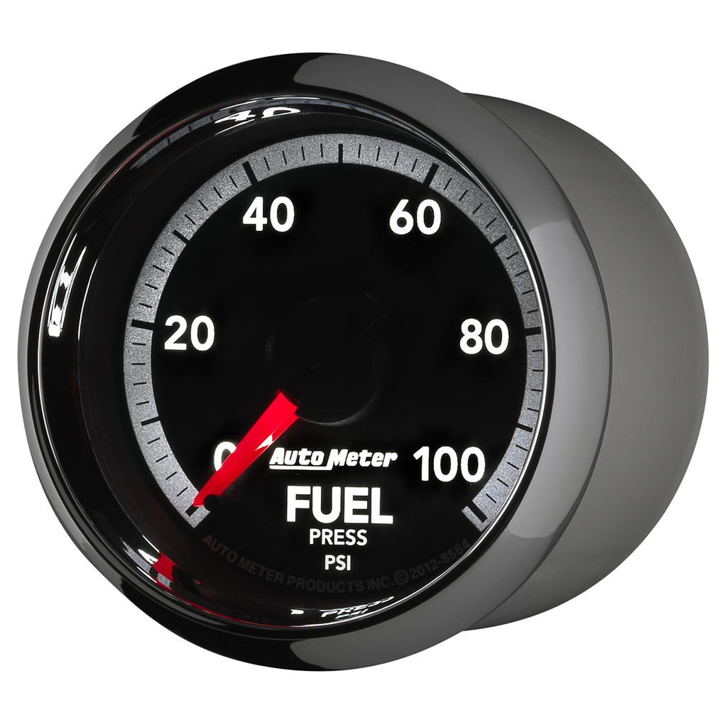 2-1/16" Fuel Pressure, 0-100 Psi, Gen 4 Dodge Factory Match