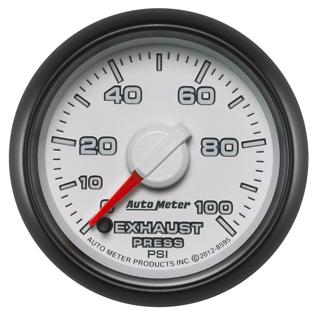 2-1/16" Exhaust Pressure, 0-100 Psi, Gen 3 Dodge Factory Match