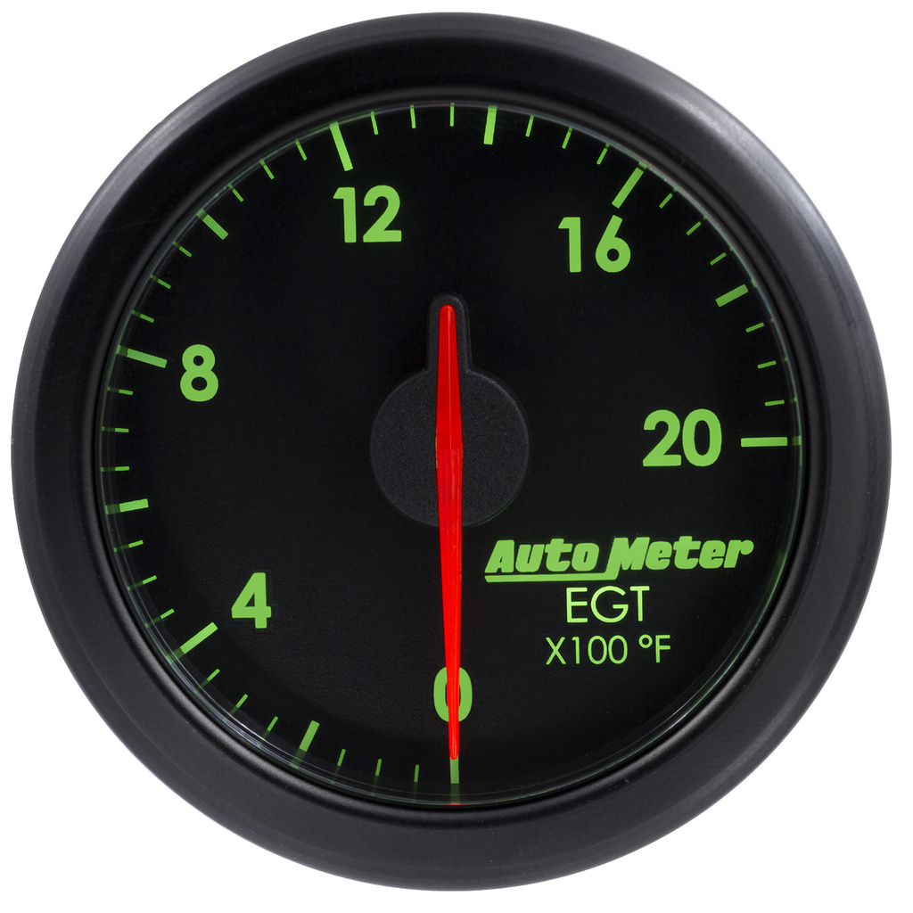 2-1/16" E.G.T, 0-2000`F, Airdrive, Black