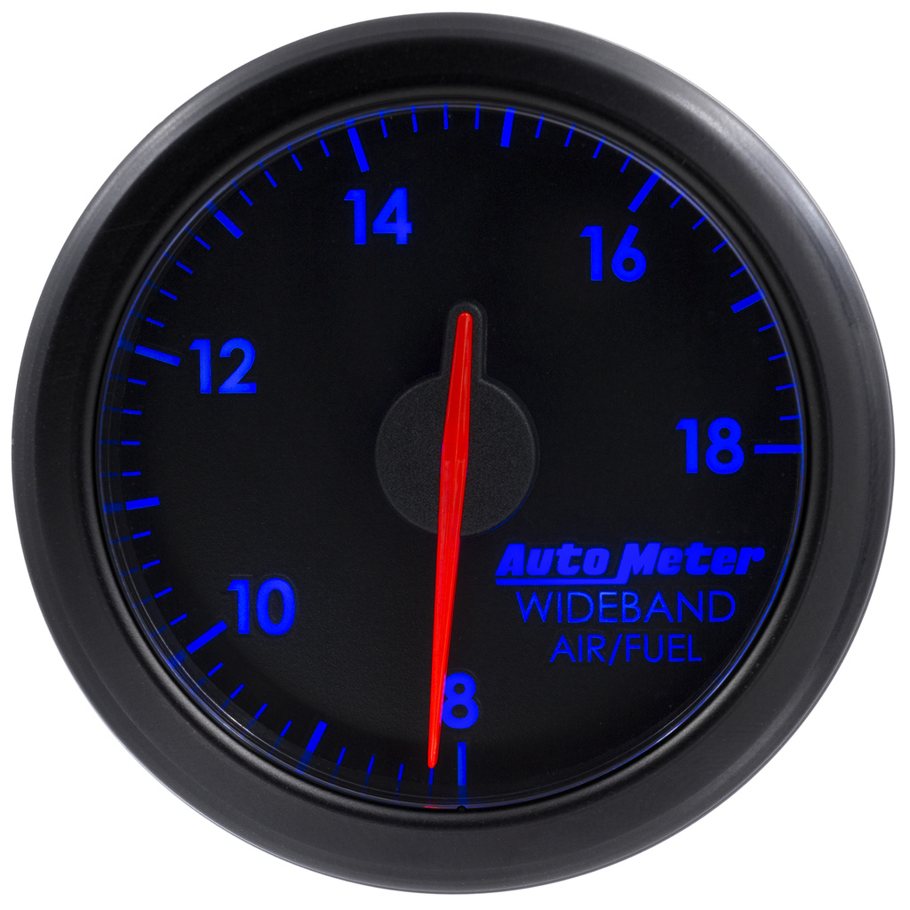 2-1/16" Wideband A/F, Airdrive, Black