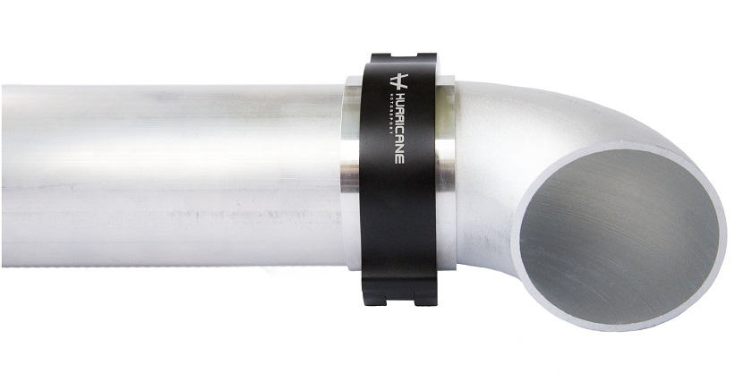 V-bånd aluminium 3"