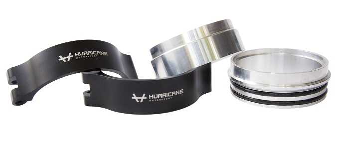 V-bånd aluminium 3"