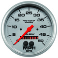 5" Gps Speedometer, 0-50 Mph, Marine Silver Ultra-Lite