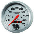 5" Gps Speedometer, 0-50 Mph, Marine Silver Ultra-Lite