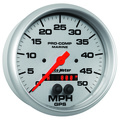 5" Gps Speedometer, 0-50 Mph, Marine Silver Ultra-Lite
