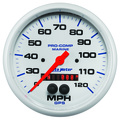 5" Gps Speedometer, 0-120 Mph, Marine White