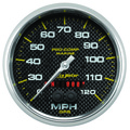 5" Gps Speedometer, 0-120 Mph, Marine Carbon Fiber
