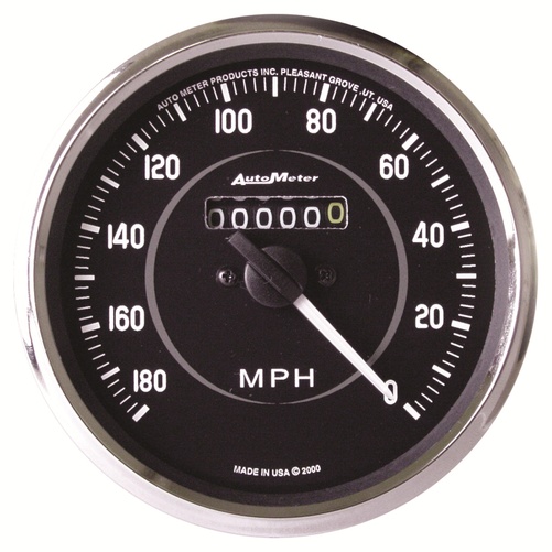 4" Speedometer, 0-180 Mph, Cobra