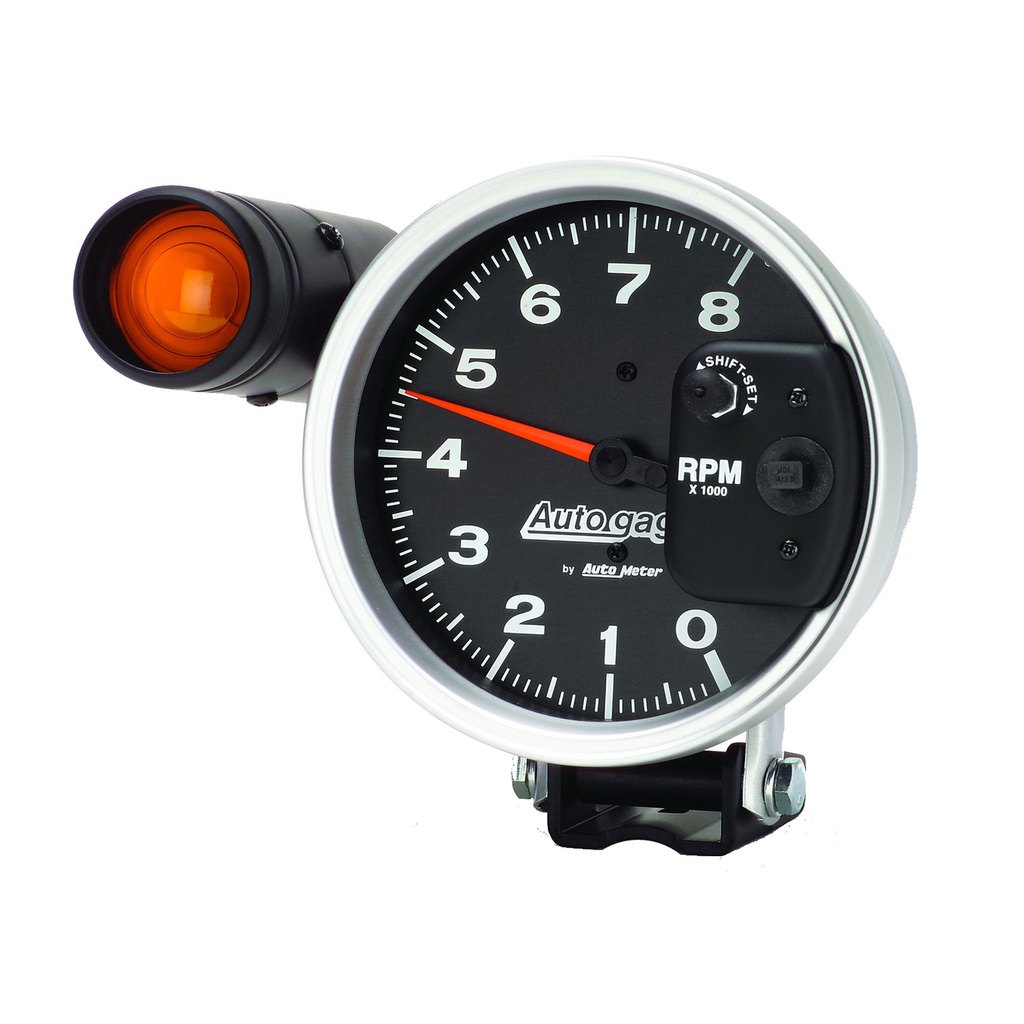 5" Pedestal Tachometer, 0-8,000 Rpm, Auto Gage