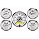 5 Pc. Gauge Kit, 3-1/8" & 2-1/16", Elec. Speedometer, Ford Masterpiece