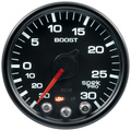 2-1/16" Boost/Vacuum, 30 In Hg/30 Psi, Spek-Pro, Black/Black