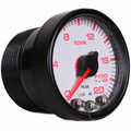 2-1/16" Pyrometer, 0-2000 °F, Spek-Pro, White/Black