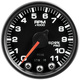 2-1/16" In-Dash Tachometer, 0-11,000 Rpm, Spek-Pro, Black/Black