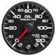 2-1/16" Oil Pressure, 0-120 Psi, Spek-Pro, Black/Black, Ecu