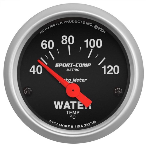 Autometer Sport-Comp vand temp