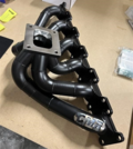 CMR Manifold Mercedes OM606 - w124/w202 sort stål