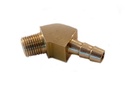 Vakuumslange forbindelse 45 grader - 1/8" NPT - 6mm slange