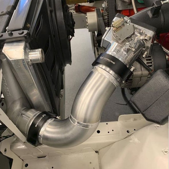 V-bånd aluminium 4" - disse bevæger sig aksialt