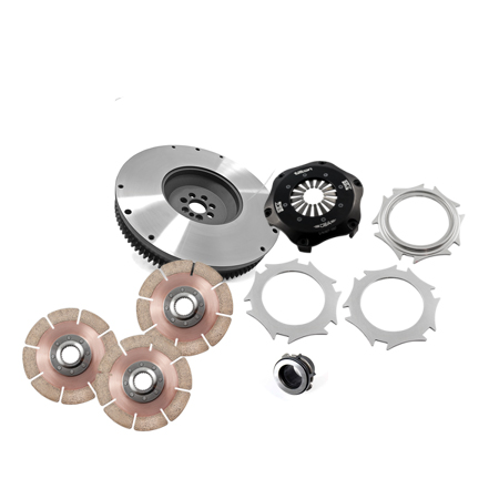Toyota 2JZ koblings kit 3-skive 184mm - 1650nm