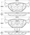 BMW 318-328 E36, E46 bak