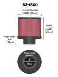 K&N Krumtaphusfilter 19mm (0,75")